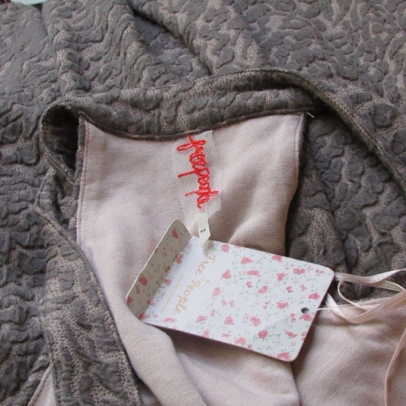 Free People NEW Body Con Racerback Mini Dress M - Picture 6 of 6